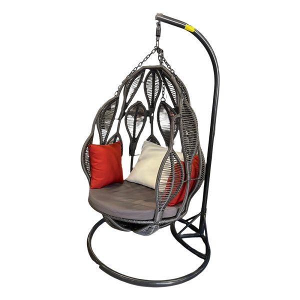 Outdoor Single Seater Bird's Nest Design Swinging Chair