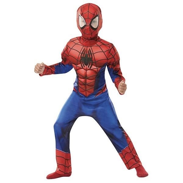 Spiderman Deluxe Outfit - 5-6 years