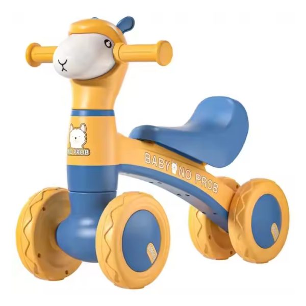 New Model Kids Ride-On Balance Bike-Yellow