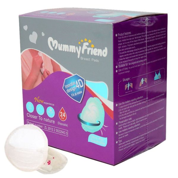 24 Piece Mummy Friend Nursing Breast Pads