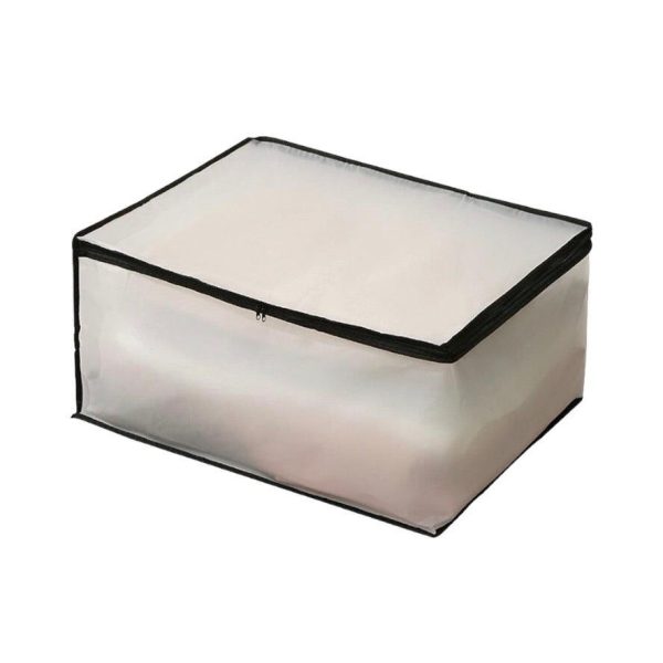 Set of 2 Dust-Proof Multi-purpose Foldable Storage Bag - Black