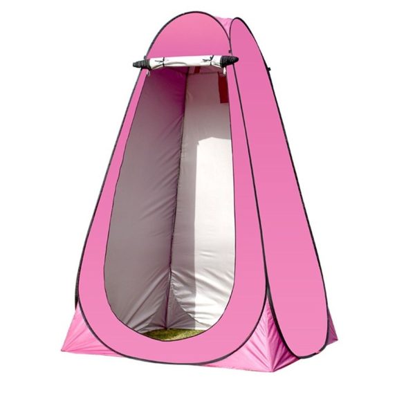 Iconix Instant Pop-Up Outdoor Privacy / Shower Tent for Camping for Two - Pink