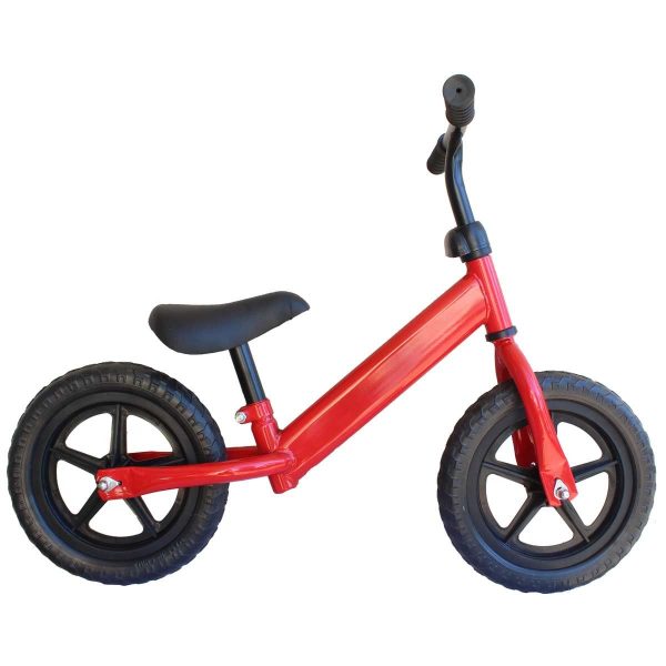 Fluir Fun Kids 12" Balance Bike - 18 Months to 4 Years - Red