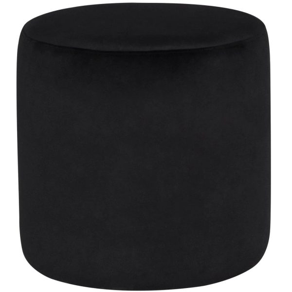 Roberta Terracotta Ottoman Collection - Black