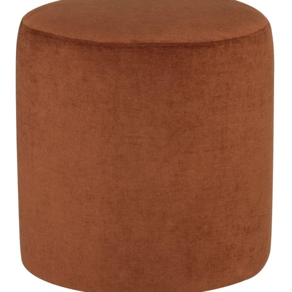 Roberta Terracotta Ottoman Collection - Brown