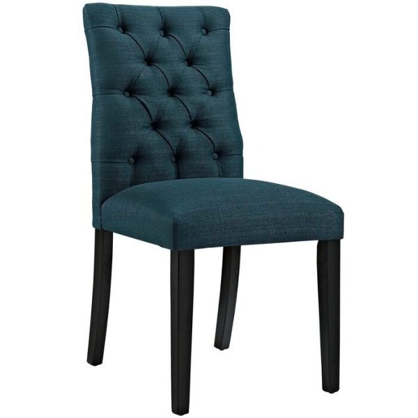 Decorotika - Tufted Side Chair - Teal