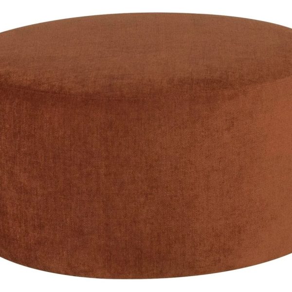 Roberta Licorice Boucle Ottoman Collection