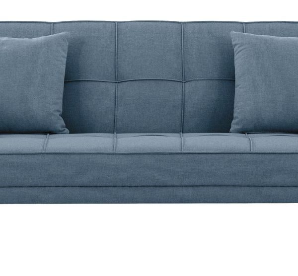 George & Mason - Louise Easy Care 3 Seater Sleeper Couch - Denim