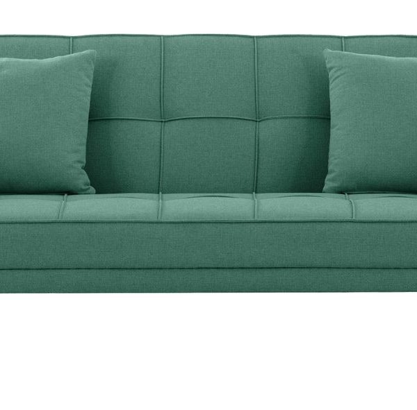 George & Mason - Louise Easy Care 3 Seater Sleeper Couch - Green