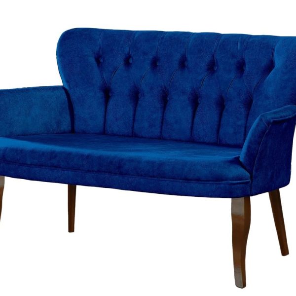 Lorenzo Diamond Vintage Sofa - Blue