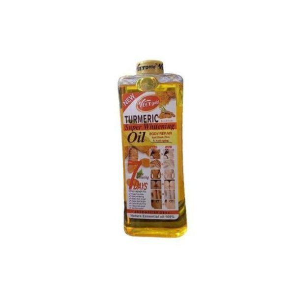 Veet Gold Tumeric Brightening Glowing Oil - 300 ml