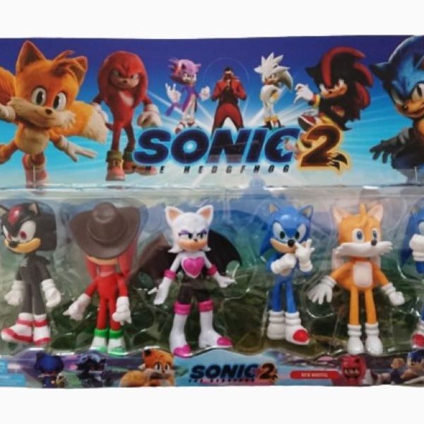 Sonic 2 The Hedgehog 6 Piece