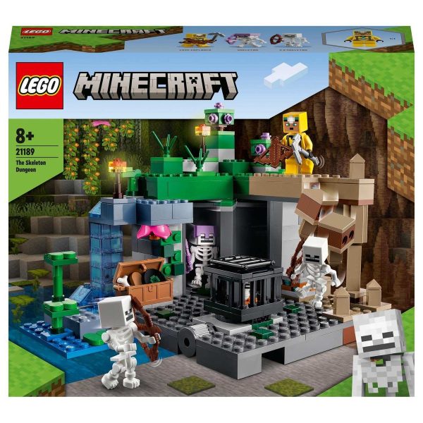 LEGO® Minecraft® The Skeleton Dungeon 21189 Building Toy Set (364 Pieces)