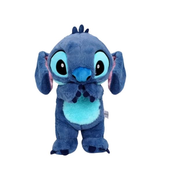 WJ-975 Plush Cuddly Toy with Breathing Motion and Music Lights - Blue