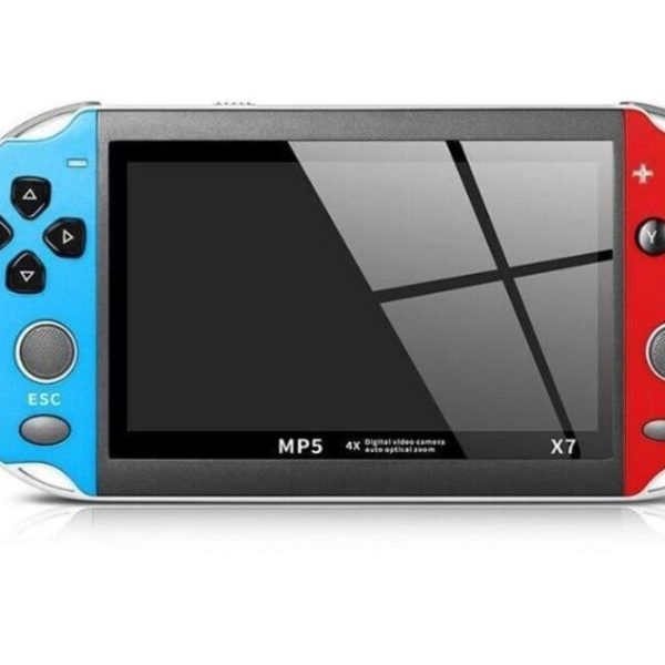 4.3inch Handheld MP5 X7 Retro Game Console-8GB