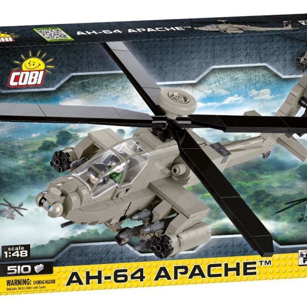 AH-64 Apache Attack Helicopter Construction Model