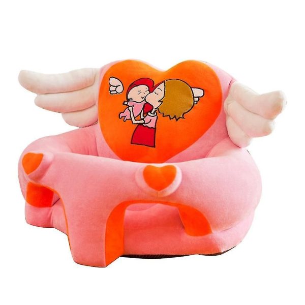 3-24 Month Fashion Baby Seat Cute Wings Learning To Sit Seat - Pink