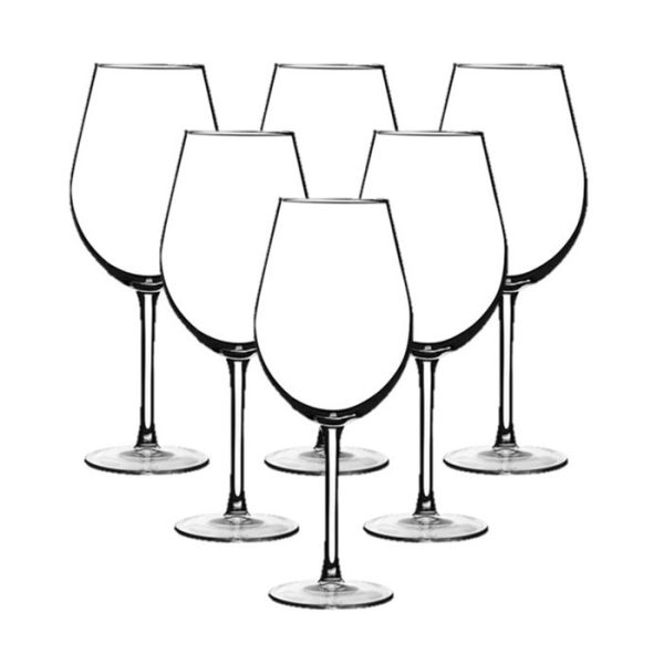 Vicrila Degustacion 470ml Wine Glass Tempered Pack Of 6