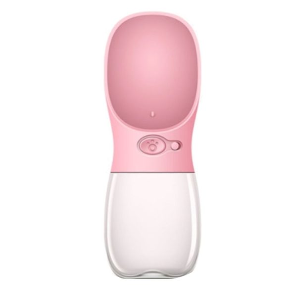 Pet Portable Cat Water Bottle - Pink
