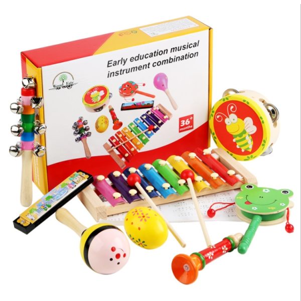 8 Pieces Of Educational Musical Instrument Toy