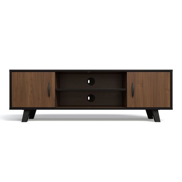 Price Cut - Foundation TV Stand - Brown Walnut
