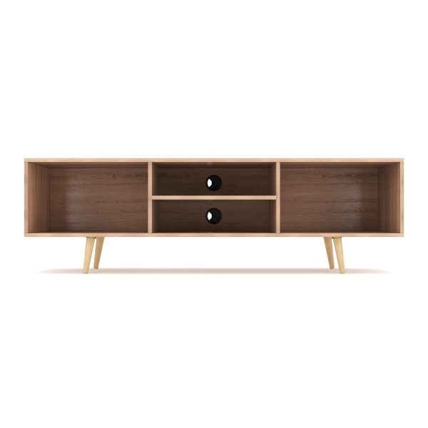BAM! Budget TV Stand - Harvard Cherry
