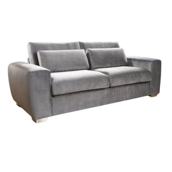 Navada 3 Seater Sofa Couch - Grey