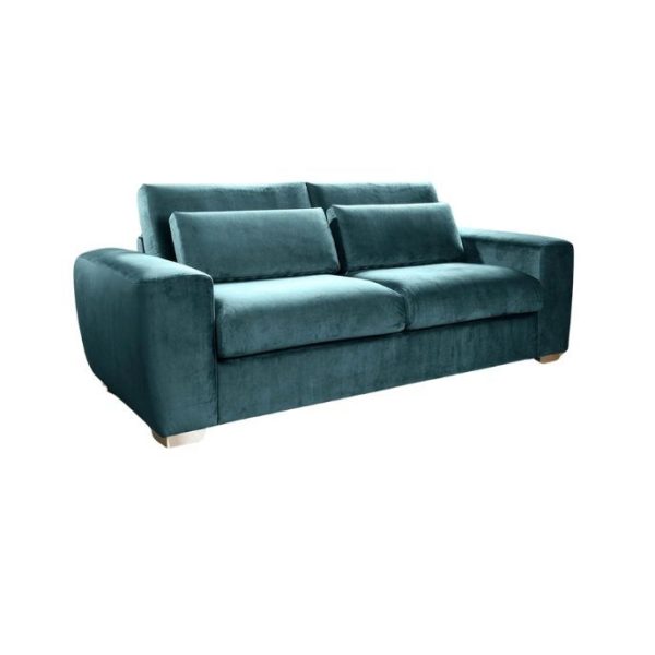 Navada 3 Seater Sofa Couch - Teal