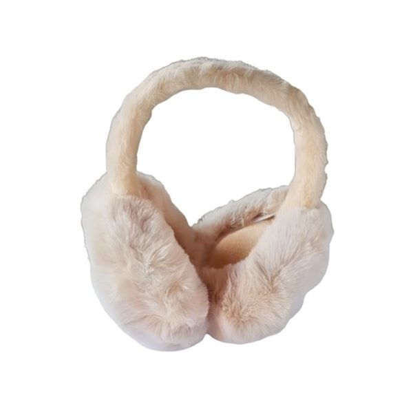 Warm Winter Ear Muffs -Winter Alice Band - Beige