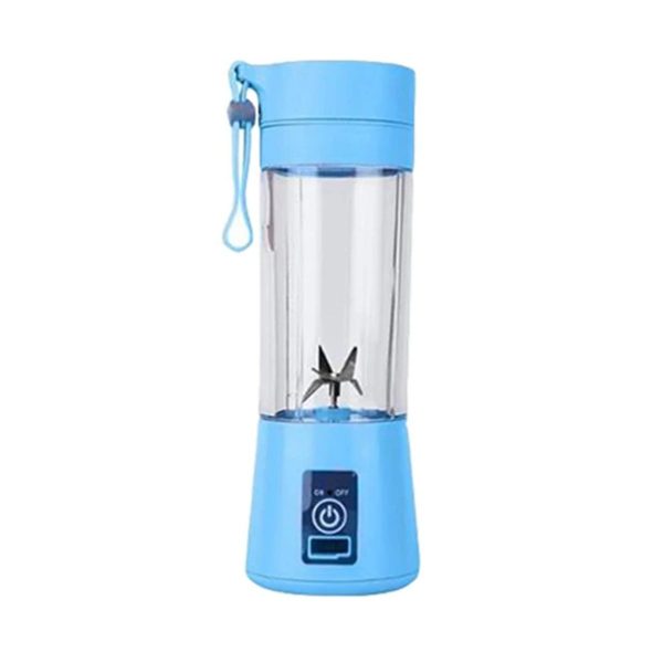 Portable Smoothie Blender, Juicer Food Processor USB Rechargeable - Blue