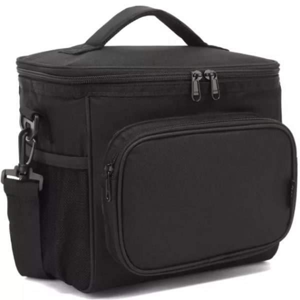 Lunch meal shoulder bag - Black