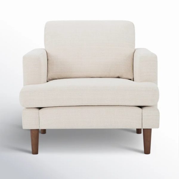 Laguna Upholstered Armchair - Cream