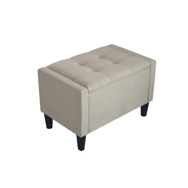 Penna Polyester Blend Upholstered Storage Bench