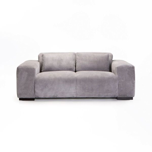 Curlyn Care - Steinbuck Fabric 3 Seater Couch - Grey